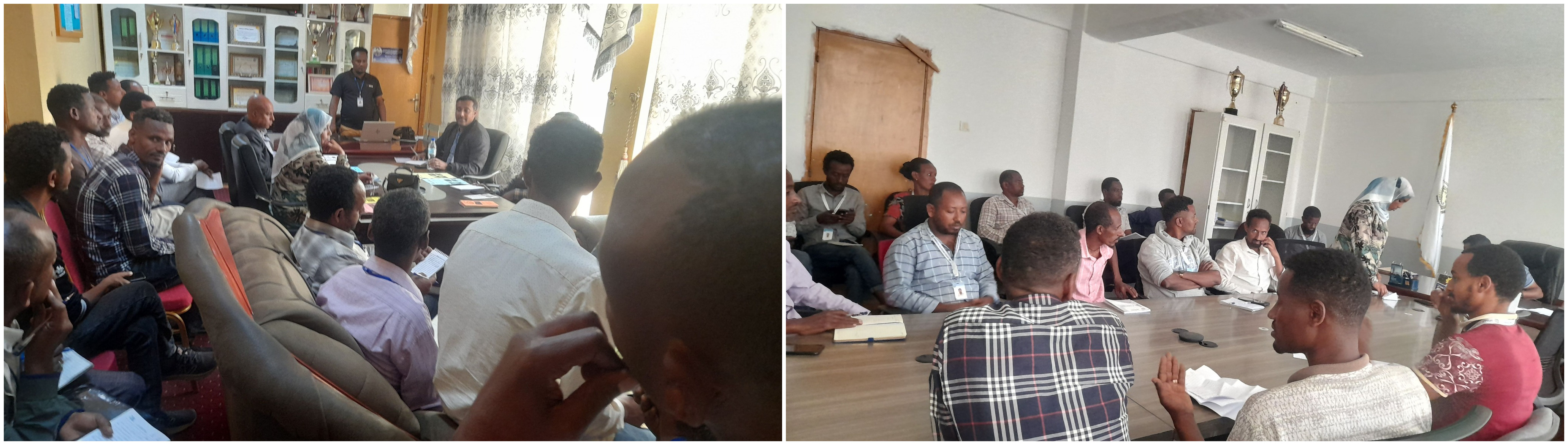 የኮሌጁ የሥራ ቡድን መሪዎችና የዘርፍ አስተባባሪዎች በወይዘሮ ፖሊቴክኒክ ኮሌጅ የልምድ ልውውጥ አካሄዱ